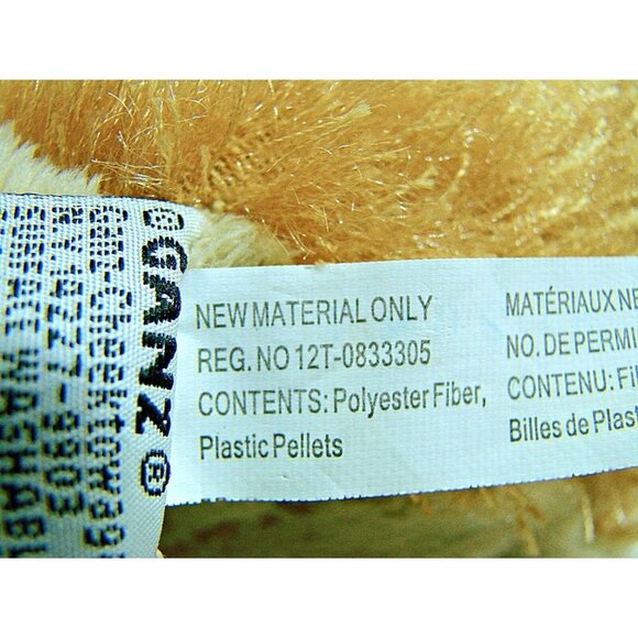 Ganz Webkinz Shaggy Two Hump Camel Plush Stuffed Animal Toy Collectible Tan 8in - Picture 11 of 12